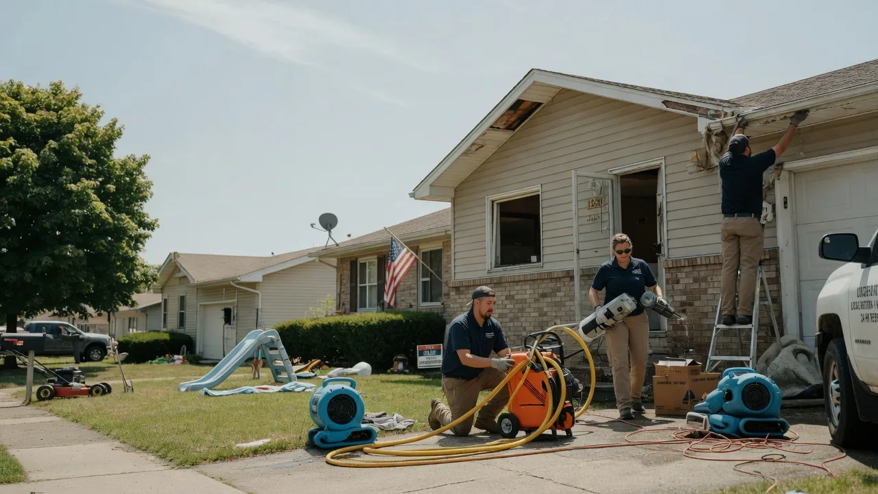 Water Damage Restoration in Strausstown, PA near me